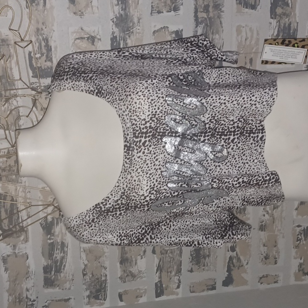 🦄Jet Set Leopard GORGEOUS print Crop Top